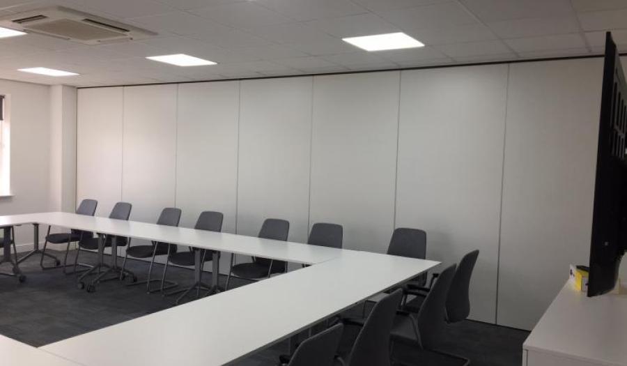 <h4>Movable Wall Installation and Repairs</h4>